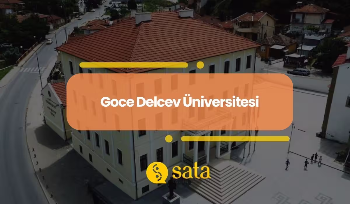 Goce Delcev Üniversitesi kampüs görünümü