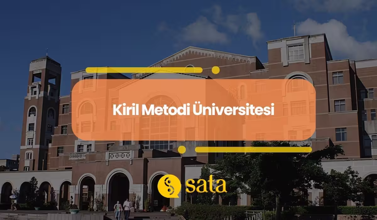 Kiril Metodi Üniversitesi kampüs görünümü