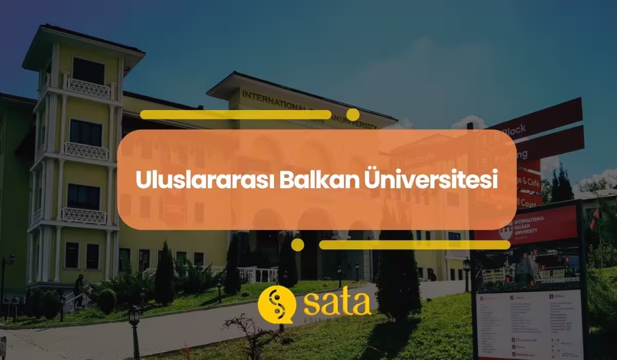Uluslararası Balkan Üniversitesi kampüs görünümü
