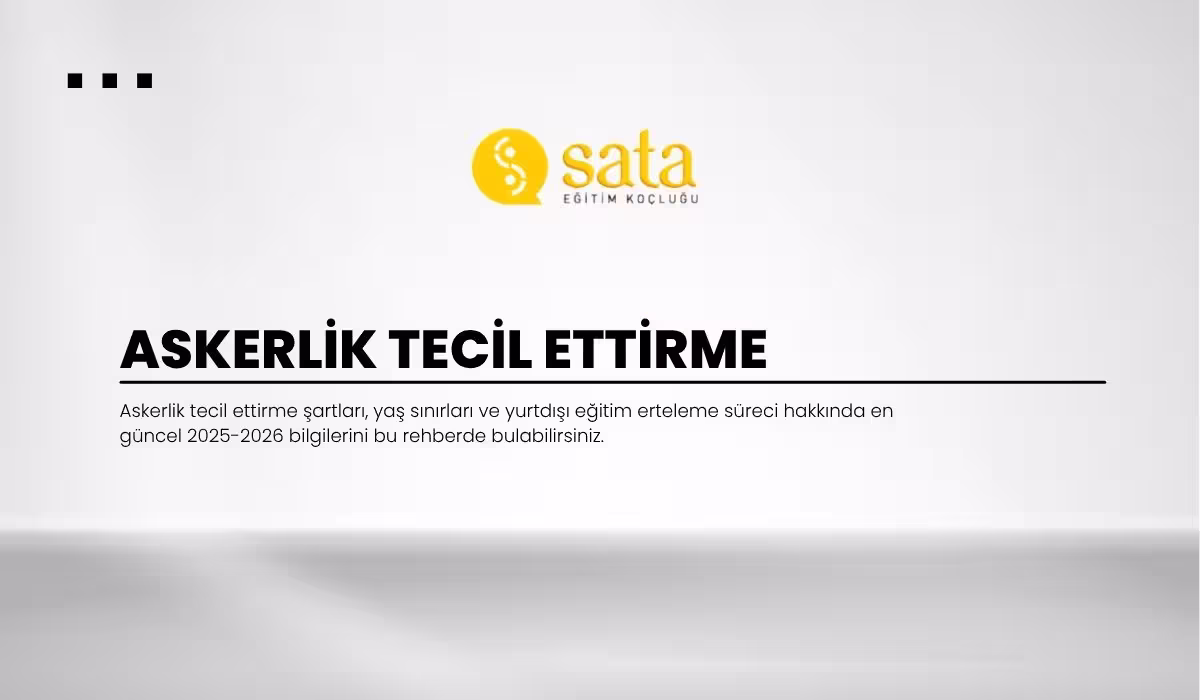 Askerlik Tecil Ettirme